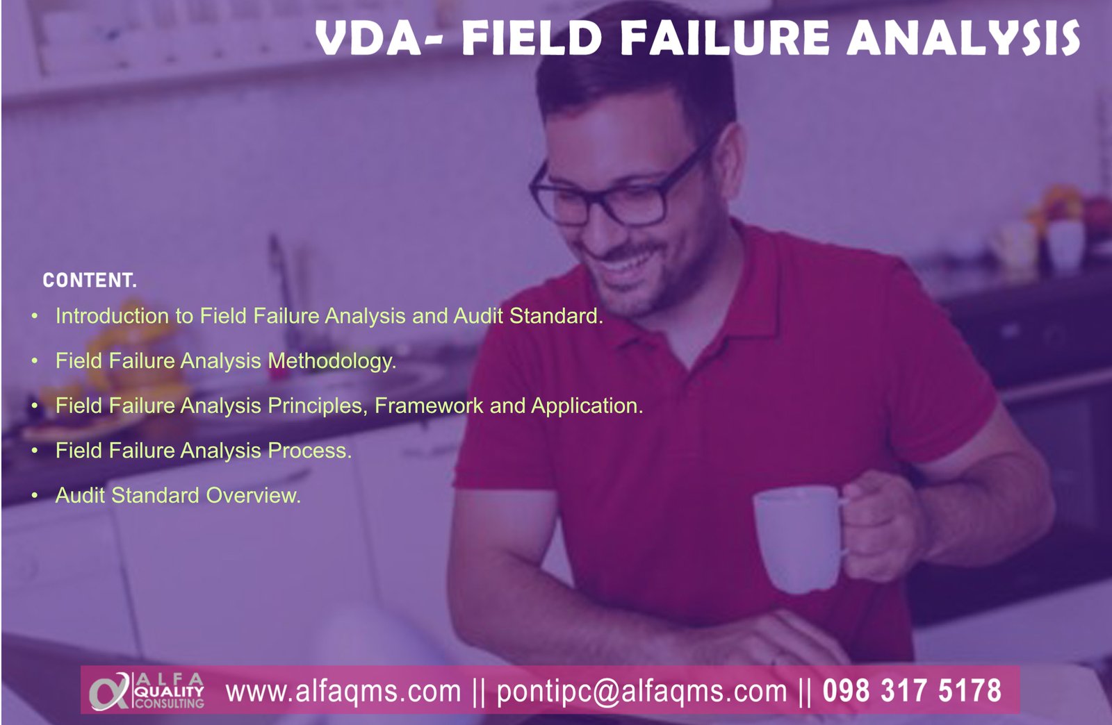 Reliability Analysis - AlfaQMS Thailand training and consulting