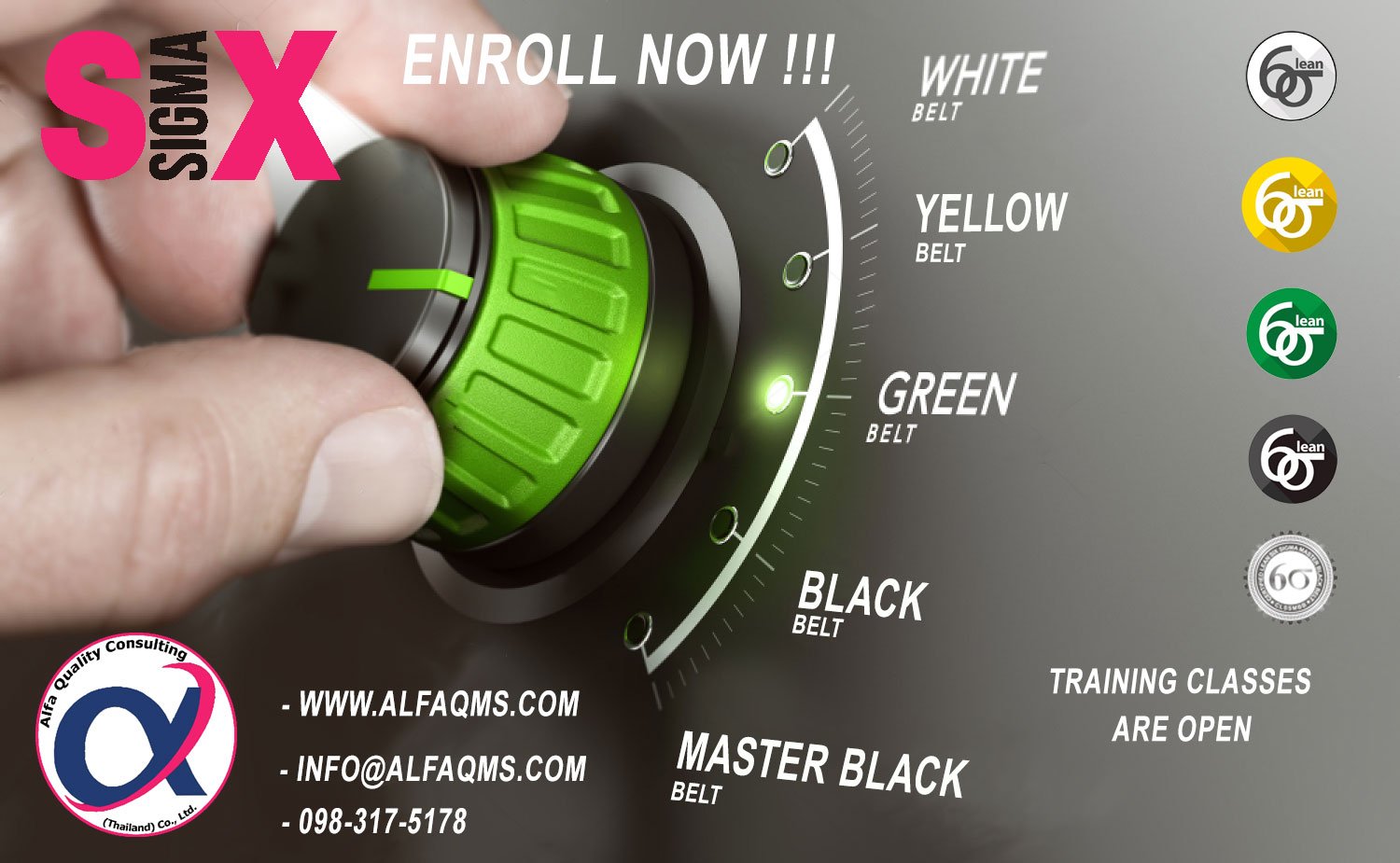Lean Six Sigma Black Belt - AlfaQMS Thailand training and consulting